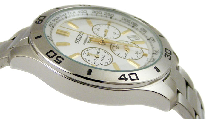 Seiko Chronograph Men's Quartz Watch SSB051P1