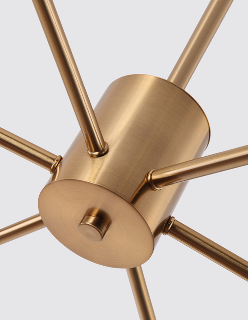 โคมไฟติดเพดานลายกิ่งคริสตัลสีทอง LED G4 [CRS18]