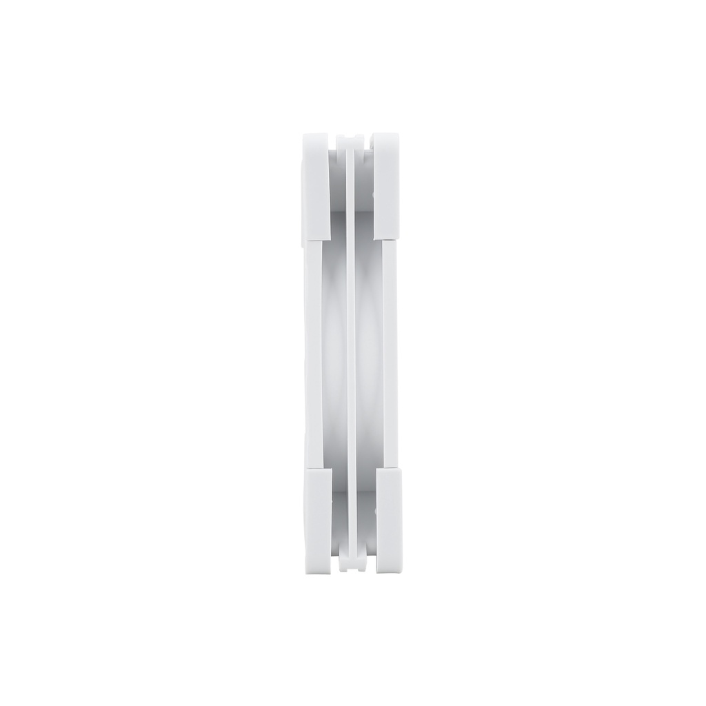 Thermalright TL-B12W Case Fans, (2150 RPM) 120mm Case Fan, 4pin PWM Fan Cooler White