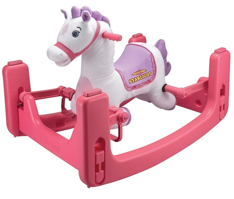 ม้าโยกไกวเด้งดึ๋งสุดมหัศจรรย์ Rockin' Rider Starlight Grow-with-Me Pony