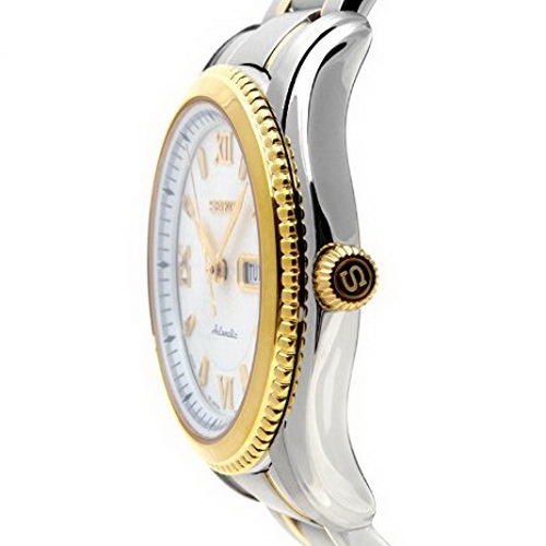 Seiko Two Tone Stainless Steel Superior Automatic White Dial SKZ314J1