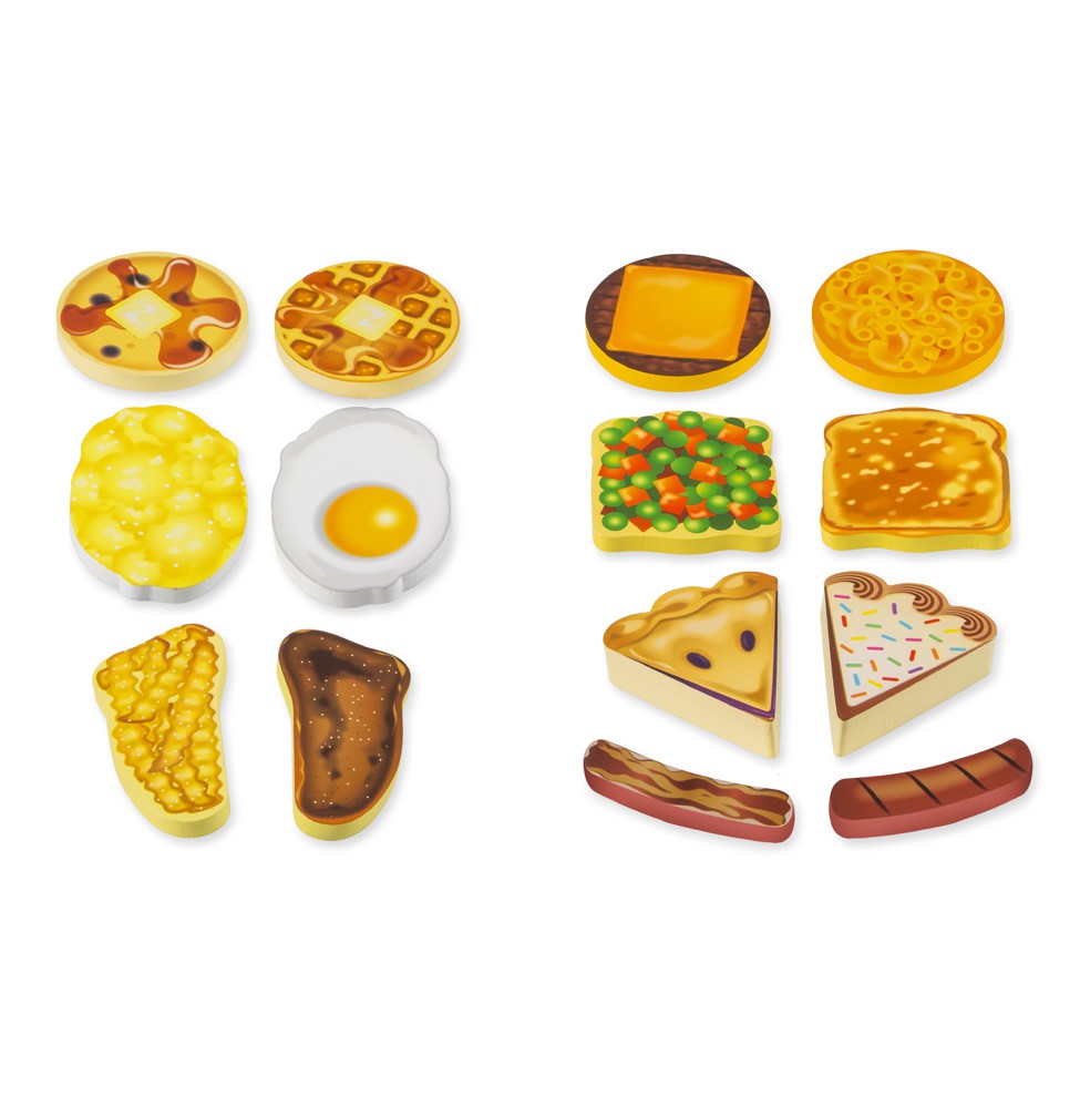 ชุดอุปกรณ์ของเล่นทำอาหาร Melissa & Doug Star Diner Restaurant Play Set