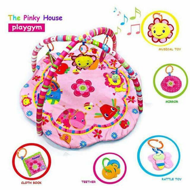 เพลย์ยิมเสริมพัฒนาการ The Pinky House! Play Gym