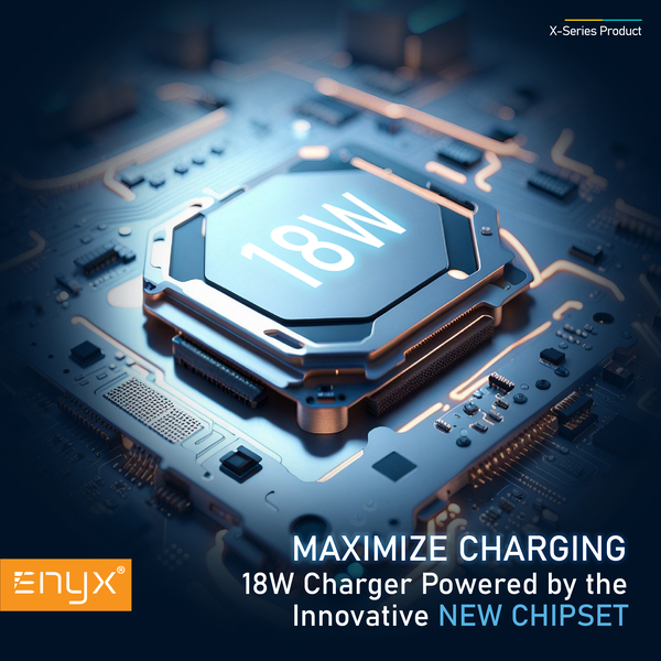 ชุดชาร์จ ENYX S-2X 3.1A รองรับการชาร์จเร็ว 18W สายชาร์จพร้อมหัวชาร์จในกล่องเดียว