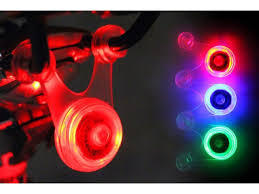 ไฟกระพริบติดใต้อานจักรยาน