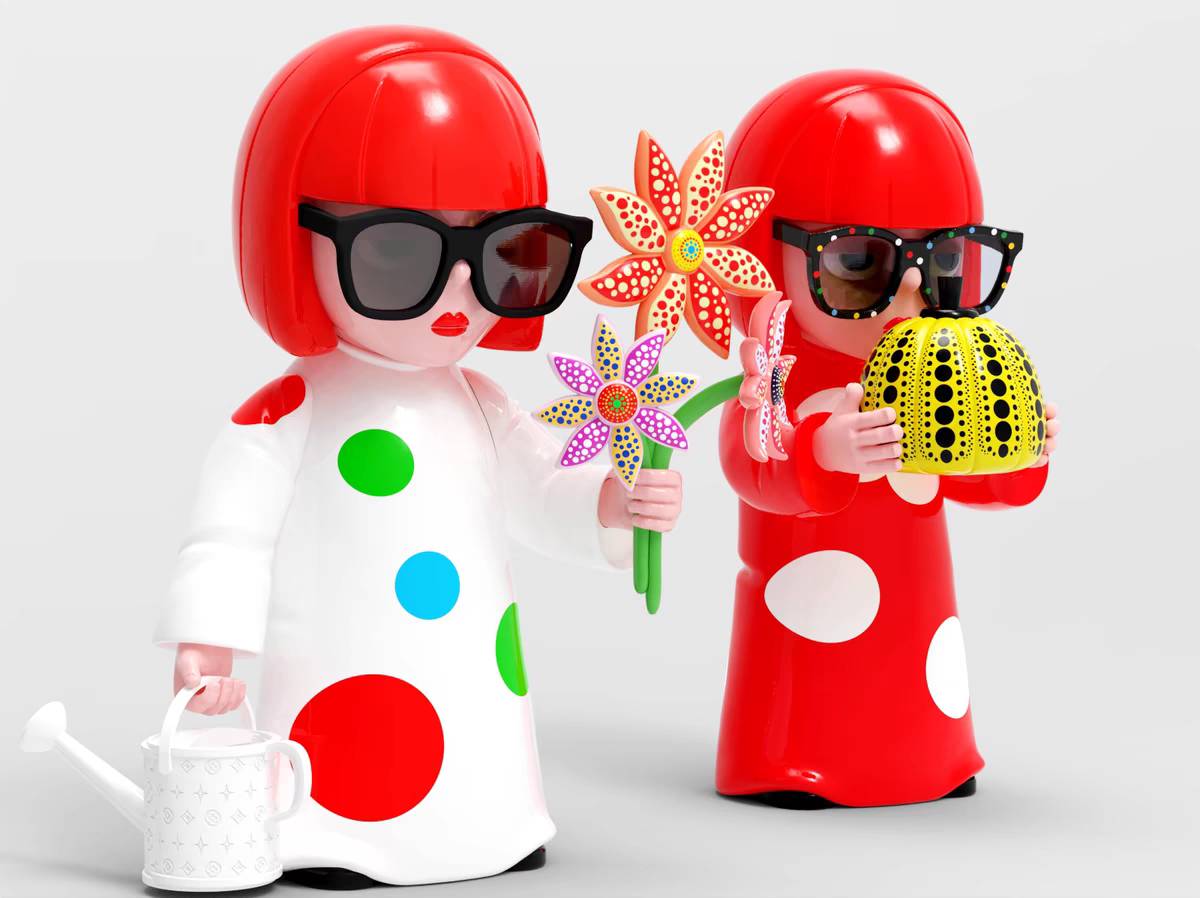 Yayoi Kusama Pumkin Model Toy