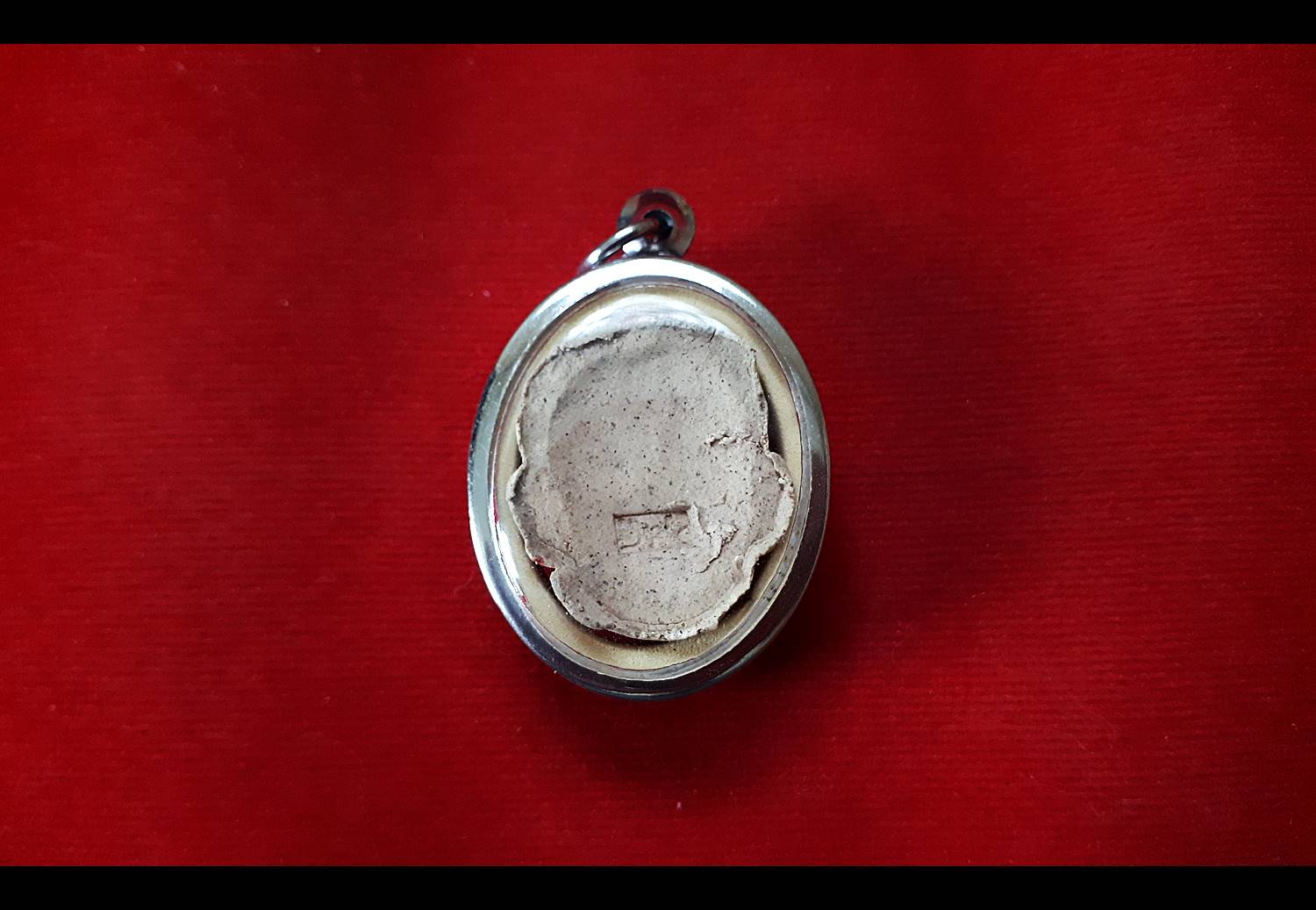 ปู่วร ก้อนใบ (หน้ากาก เนื้อผง) - พระอาจารย์หนุ่ม (จัดสร้างสมัย จำวัดบางแวก)