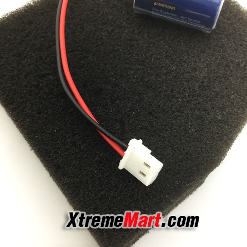 แบตเตอรี่ Tekcell SB-AA02 3.6V 1/2AA 14250 Lithium 1200 mAh plug (ขั้วสีขาว)