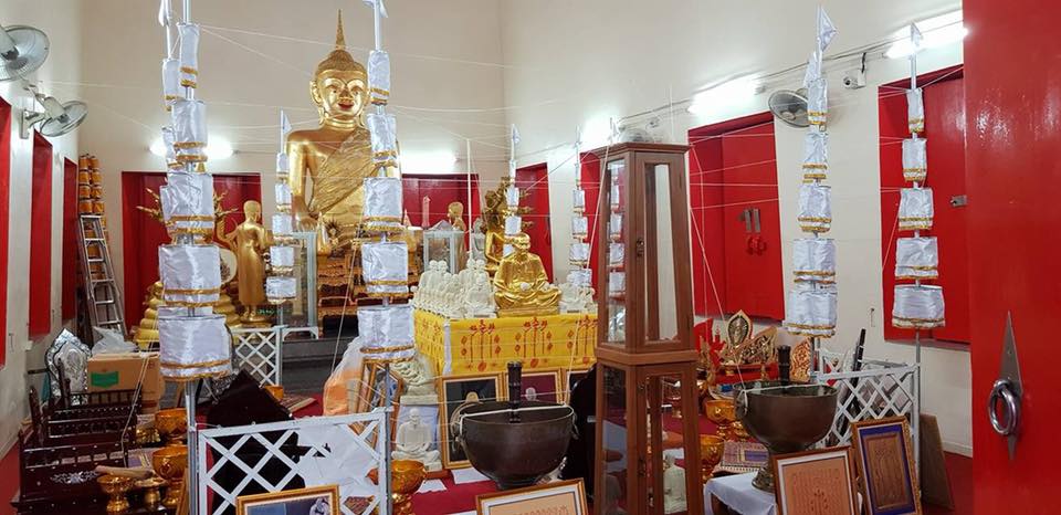 รูปหล่อ อาแปะ เซียนแปะ วัดศาลเจ้า ปี2561 (ขนาด 5/9/12 นิ้ว) เนื้อเรซิ่นสีงาช้าง