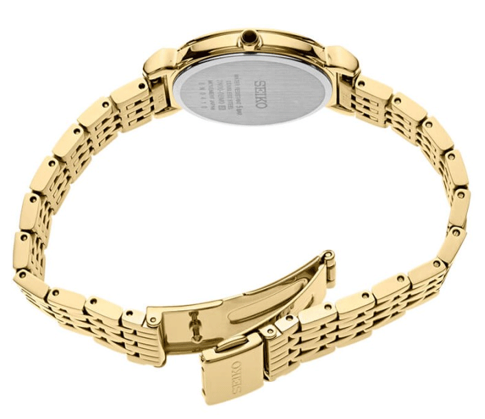 Karnvera Shop Seiko SFQ802P1 นาฬิกาข้อมือผู้หญิง Quartz Women's Watch