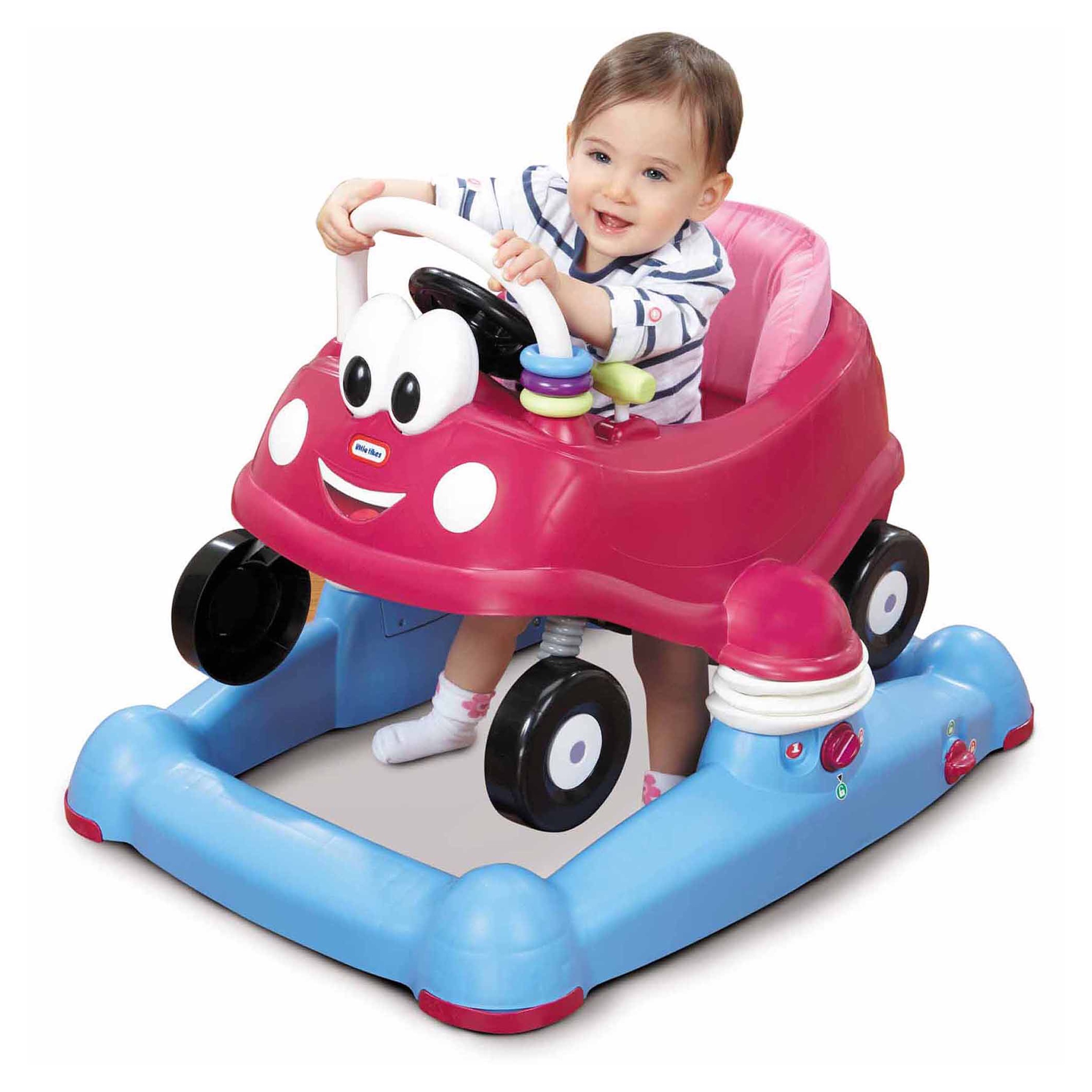 รถหัดเดินเอนกประสงค์สุดน่ารัก Little Tikes Cozy Coupe 3-in-1 Mobile Entertainer Activity Walker - Princess Coupe