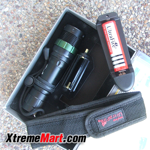 ไฟฉายซูม UltraFire Power Style Dimmer Box Set