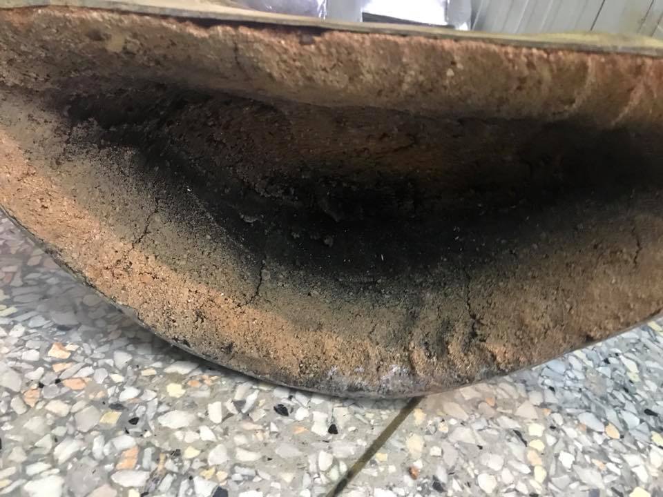 รูปหล่อ พระพุทธรูปสุโขทัย (หน้าตัก14นิ้ว สูง22นิ้ว) เนื้อทองเหลือง ใต้ฐานดินไทย