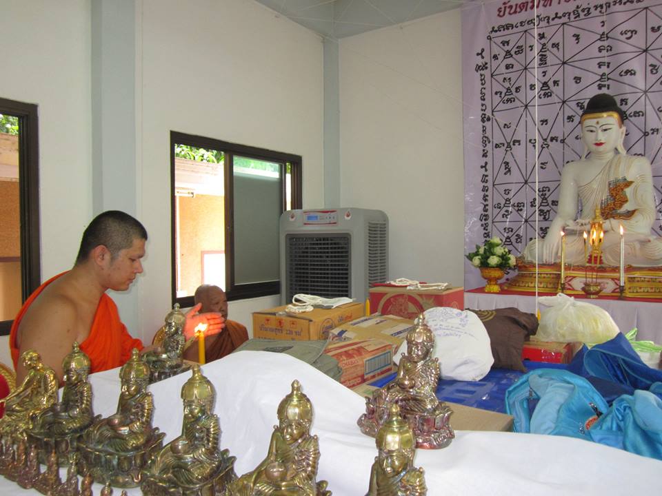 หุ่นพยนต์ เนื้อเทียนชัย แช่น้ำมนต์ ฝั่งตะกรุด ปี2560 #รับประกันแท้