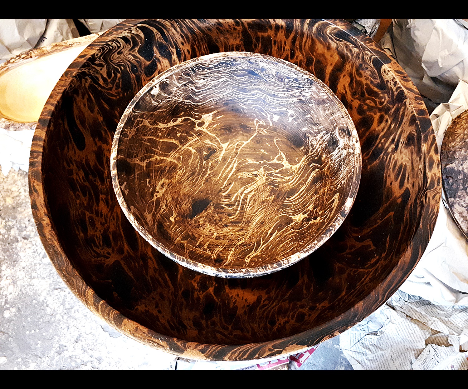 อ่างไม้ ล้างหน้า ล้างมือ สปา spa (ลายเสือ ลายไม้สลับฟันปลา) (ขายส่ง ขายปลีก)