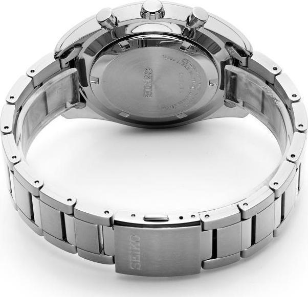 Karnvera Shop นาฬิกาข้อมือผู้ชาย Seiko Chronograph Quartz Tachymeter SSB199P1 Men's Watch