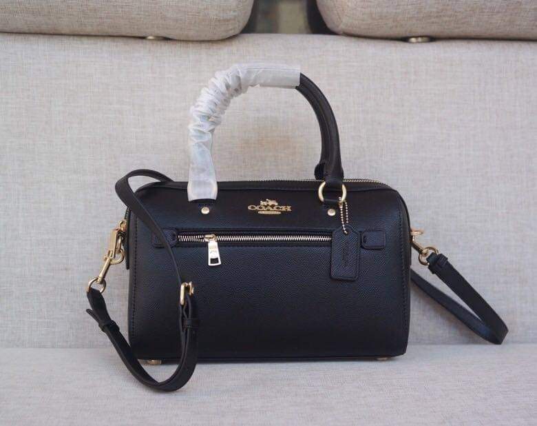 COACH Rowan Satchel In Signature Canvas กระเป๋า coach ทรงหมอน (แอดไลน์ ก่อนสั่งซื้อ)