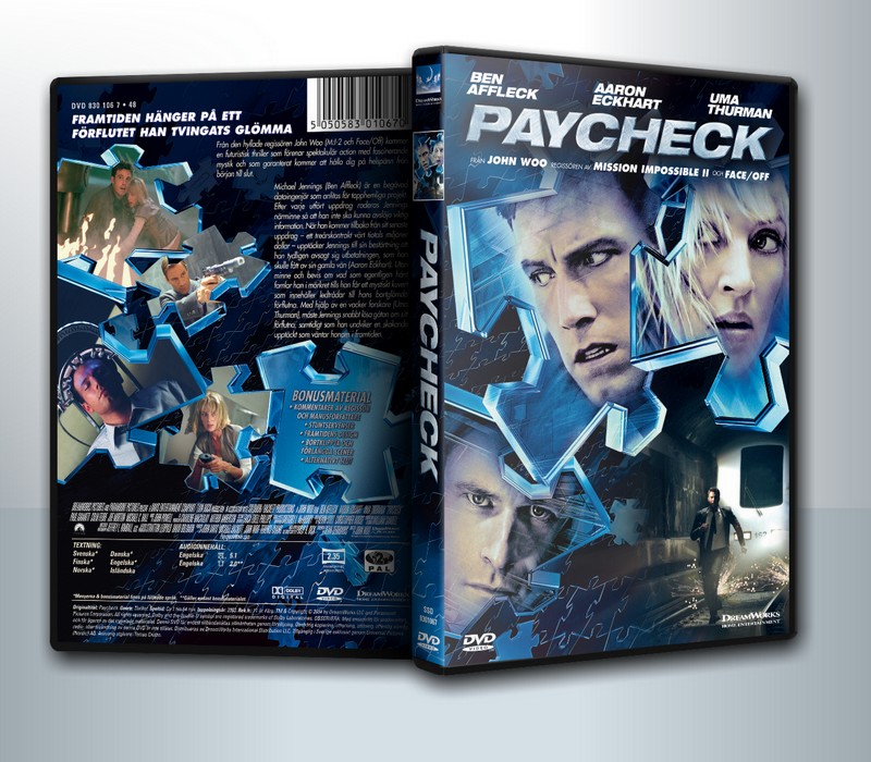 PAYCHECK แกะรอยอดีต ล่าปมปริศนา ( 1 DVD )