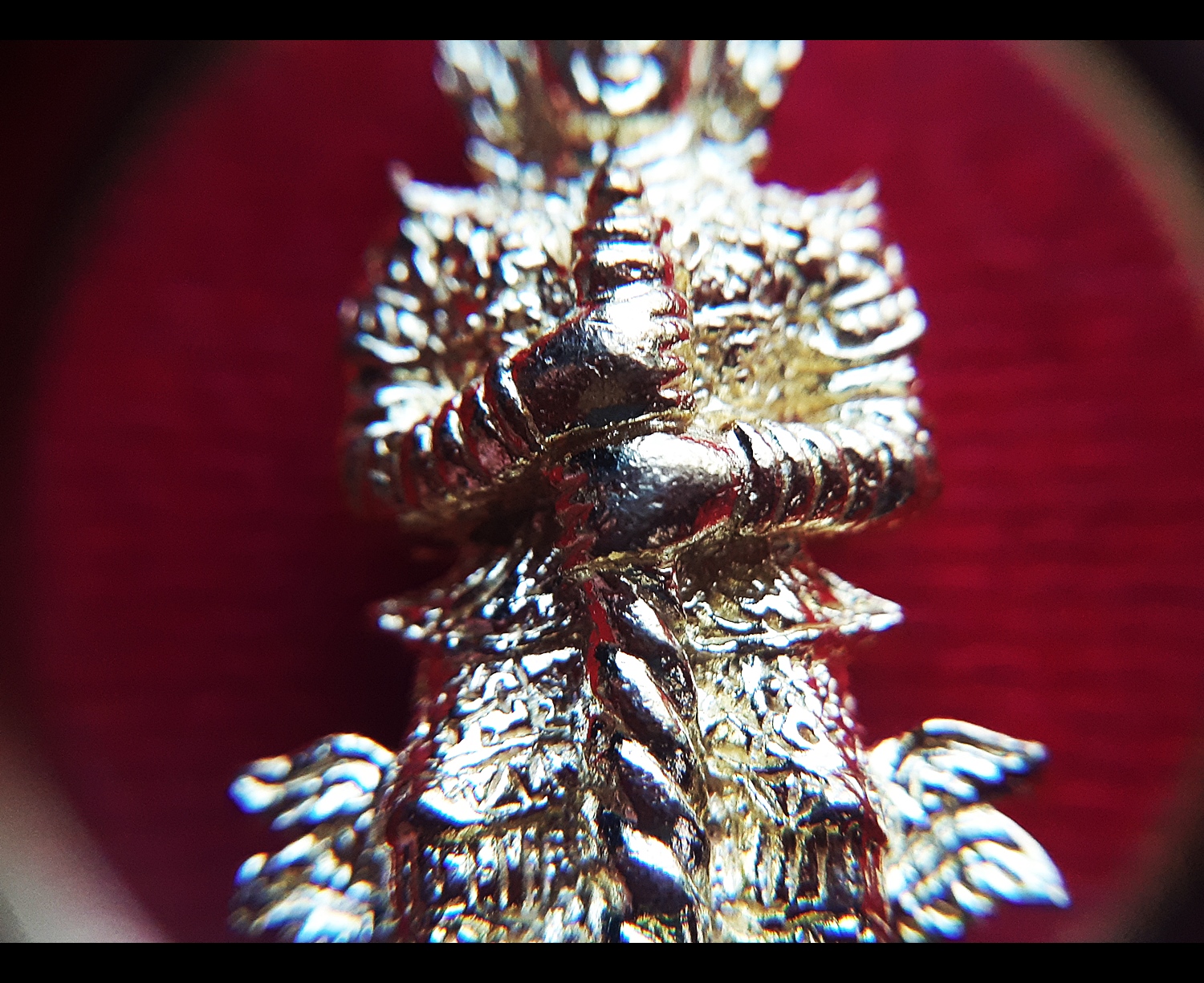 รูปหล่อ ท้าวเวสสุวรรณ (2หน้า เทพ ยักษ์) (ขนาดพกพา ห้อยคอ ) เนื้อทองลำอู่ ปี2563 #รับประกันแท้ - หลวงพ่อเล็ก วัดท่าขนุน (ปลุกเสก ณ วัดพุทธพรหมยาน)