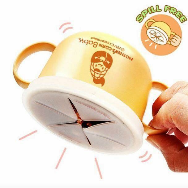 ถ้วยบรรจุอาหารและขนมจากข้าวโพดปลอดสารพิษ Mother's Corn Baby Picnic Snack Cup Set