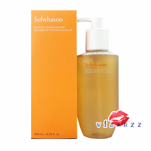 (แพคเกจใหม่) Sulwhasoo Gentle Cleansing Foam 200mL คลีนซิ่งโฟมสูตรอ่อนโยน จากโซลวาซู มอบความชุ่มชื่นพร้อมขจัดสิ่งสกปรก
