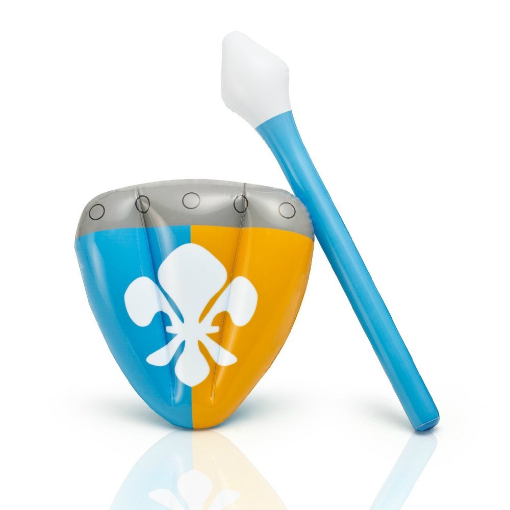 สระน้ำเป่าลมพร้อมสไลเดอร์และน้ำพุ Intex Fantasy Castle Play Center