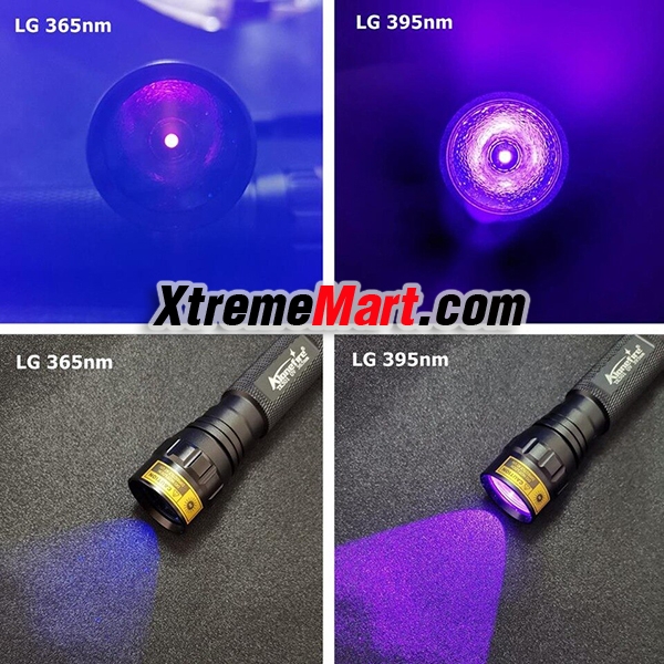ชุดเซตไฟฉาย UV AloneFire รุ่น SV004 / 501B หลอด LG Ultra VIOLET UV Light 10W 365nm ไฟฉายตรวจธนบัตร, ปัสสาวะสัตว์เลี้ยง