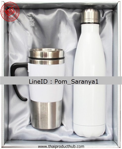 U95-040-CP-001_ชุดกิ๊ฟเซ็ทกระติกเก็บอุณภูมิ, กิ๊ฟเซ้ทกระติกน้ำโลหะ, กิ๊ฟเซ็ทกระติกและแก้วน้ำเก็บร้อนเย็นของพรีเมี่ยม, ของที่ระลึก