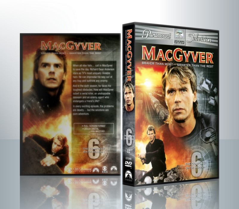 MacGyver Season 6 แม็คไกเวอร์ ยอดคนสมองเพชร ปี 6 ( 3 DVD )