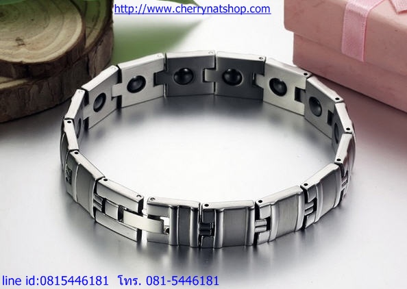 พร้อมส่งสร้อยข้อมือแม่เหล็กไทเทเนียม เจอร์เมเนียมากมายหลายรุ่น หรูล้ำไม่ซ้ำใครราคาสุดคุ้ม(นำเข้าเอง)