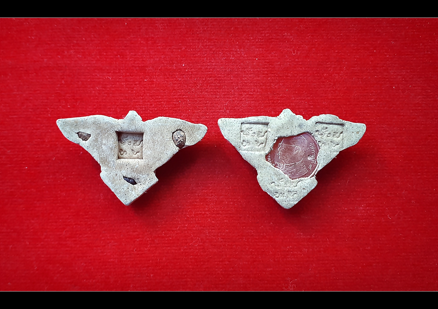 พญาครุฑ เนื้อผง(ผสมรวมโครตมวลสาร) ปี2560 #รับประกันแท้ - หลวงพ่อหนุน วัดพุทธโมกข์