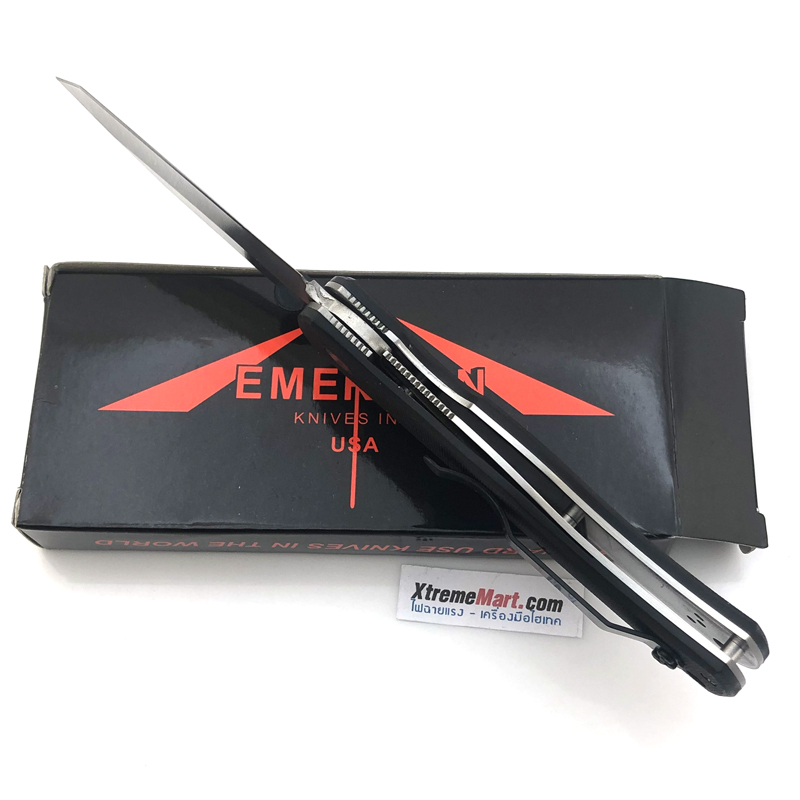 มีดพับ Emerson CQC7 Folding Knife (ใบเงิน), Tactical Knife, Camping Knife, outdoor Tools, 7Cr17Mov Blade material, G10 Handle