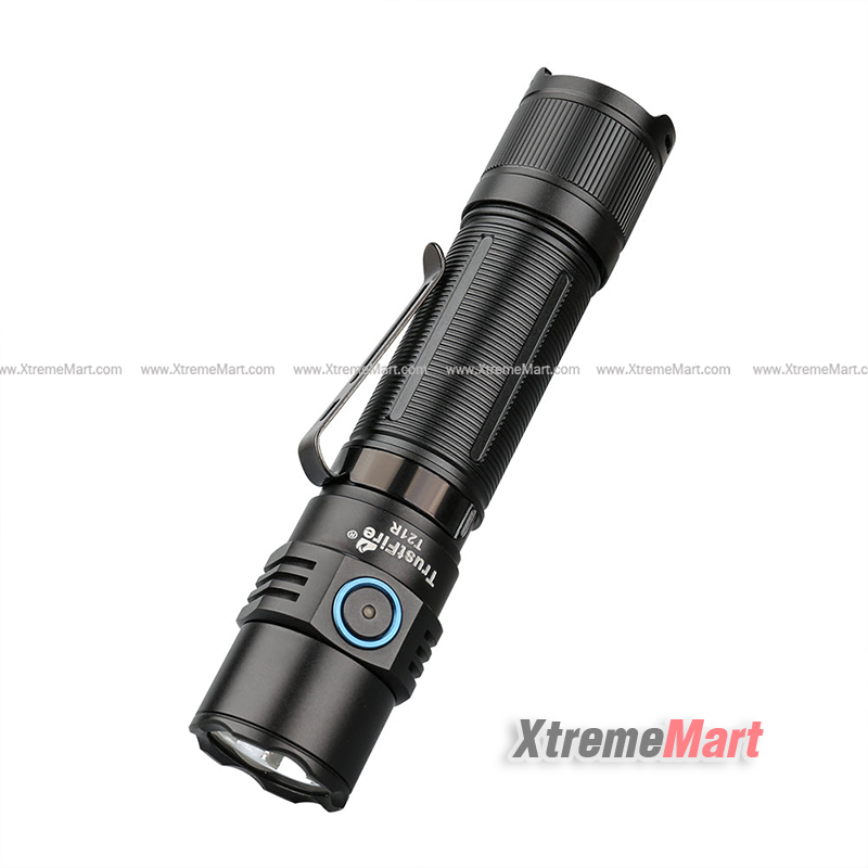 ไฟฉาย TrustFire T21R 2600 lumens flashlight Magnetic-Charging torch พร้อมแบตเตอรี่ 21700 และ สายชาร์จ ขนาดกะทัดรัดพอดีมือ