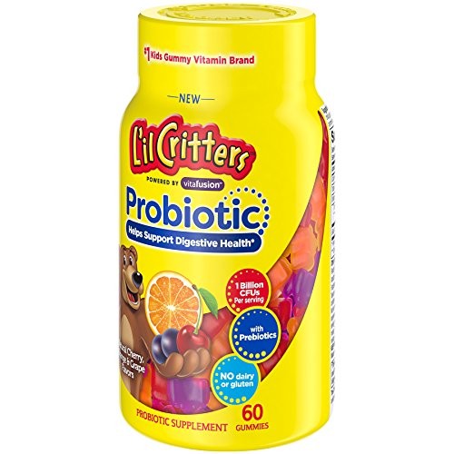 วิตามินโพรไบโอติกชนิดกัมมี่สำหรับเด็ก L'il Critters Probiotic Gummy