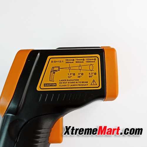 เทอร์โมมิเตอร์ วัดอุณหภูมิแบบอินฟราเรด รุ่น AR360A+ Digital Infrared Thermometer