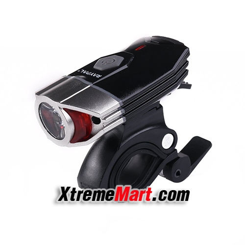 ไฟติดหน้ารถจักรยาน Raypal-RPL-2269 แสงขาว 300 LUMENS Bike Lights USB Rechargeable (Black)