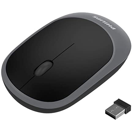 เมาส์ไร้สาย ไร้เสียง ของแท้ Philips SPK7314 Wireless Mouse M314 เทียบเท่า M221 M330 M331