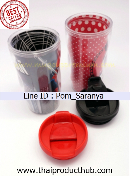 W73-004-CP-011_แก้วน้ำกระบอกน้ำพลาสติก , กระบอกน้ำ , ขวดน้ำ , ของพรีเมี่ยม , ของที่ระลึก