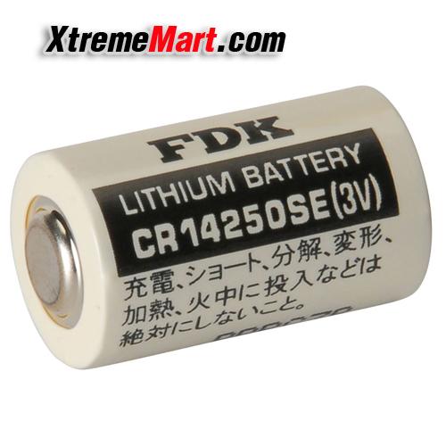 แบตเตอรี่ FDK CR14250SE CR14250 1/2AA 3V Lithium Battery (ก้อนละ)