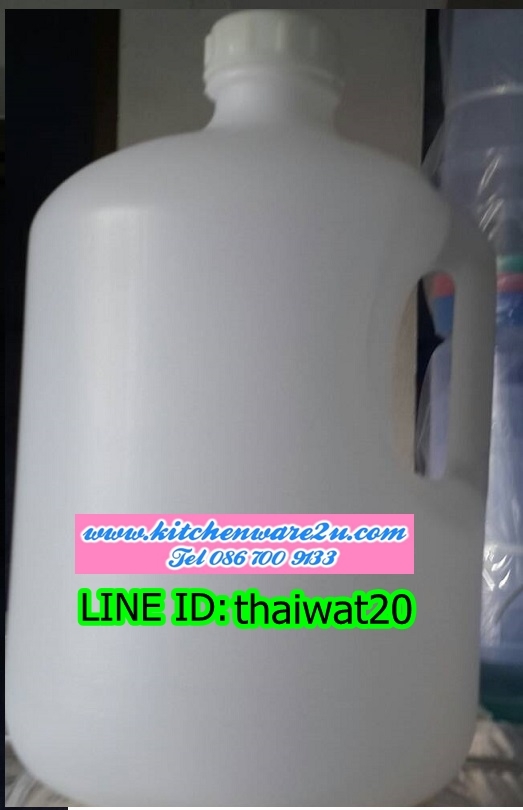 P10230 แกลอน 10 ลิตร กลม สีขาว ใส่อาหารได้ (ราคาส่งต่อ 12 ใบ:เฉลี่ยใบละ 85 บาท)