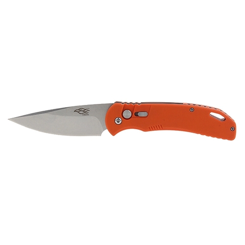 มีดพับ GANZO Firebird F7582-OR Folding Knife Button Lock (ด้ามสีส้ม)