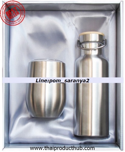 C11-034-CP-001_ชุดกระติกแก้วน้ำ . ชุดกิ๊ฟเช็ทกระติกแก้วน้ำ , รับผลิตชุดกระติกแก้วน้ำ , ขายแก้วน้ำ . ของพรีเมี่ยม , ของที่ระลึก