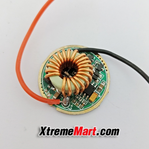 วงจร Driver ขับหลอด XM-L T6, XM-L2 x3 หลอด แบบอนุกรม มี 5 โหมด สำหรับไฟฉาย 3T6 (ชิ้นละ)