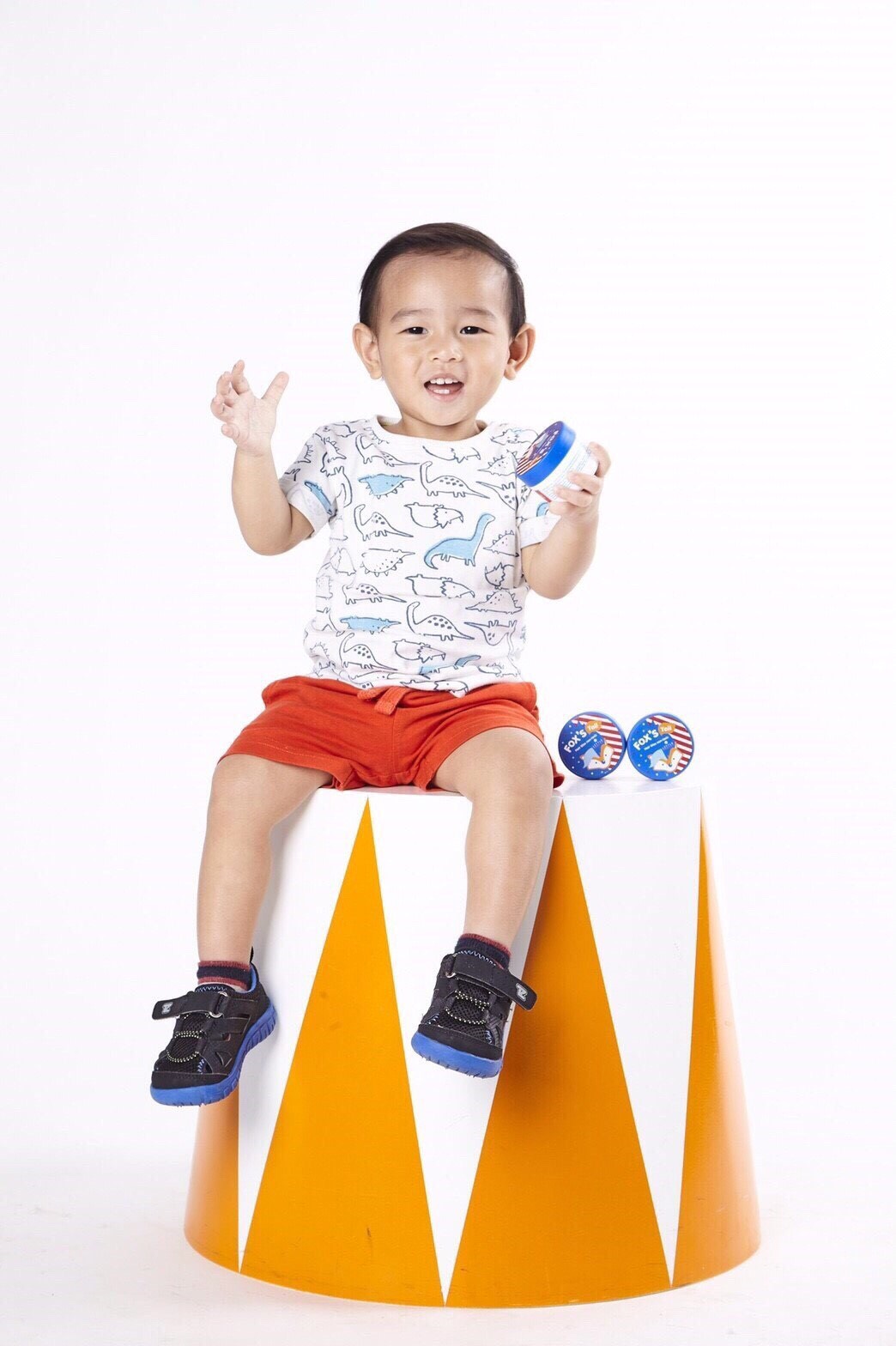 แว็กซ์ผมปลอดสารพิษสำหรับเด็ก Little Red Fox Fox's Tail Hair Wax Non-Toxic