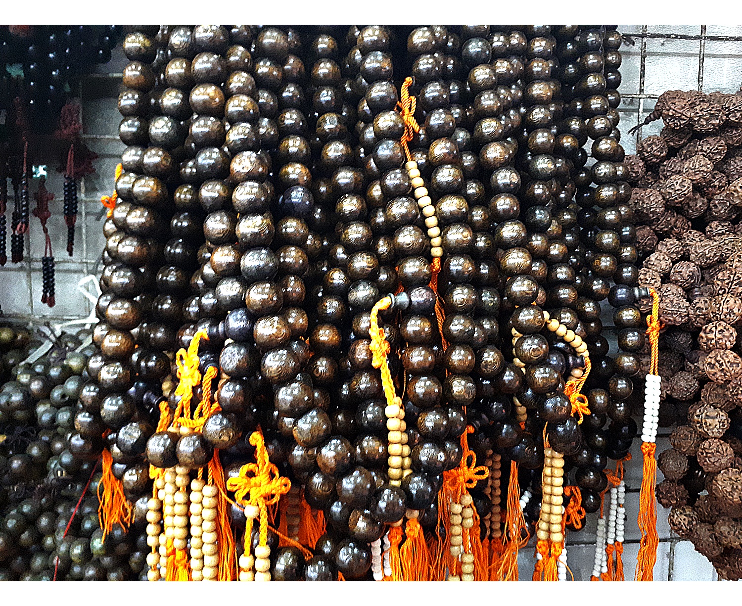 ประคำคอ ประคำไม้ สร้อยคอ (ขนาด11มิล) (ขายปลีก ขายส่ง)