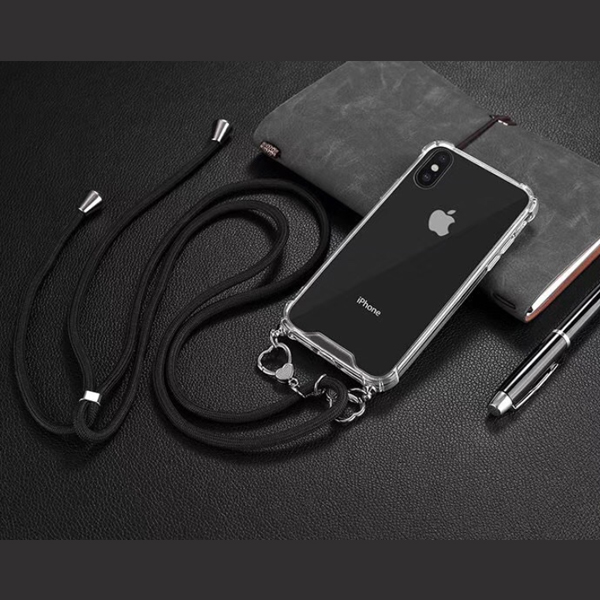 เคสใสไอโฟน พร้อมสายคล้อง เคส iPhone ใช้ ห้อยคอ สะพายข้างได้