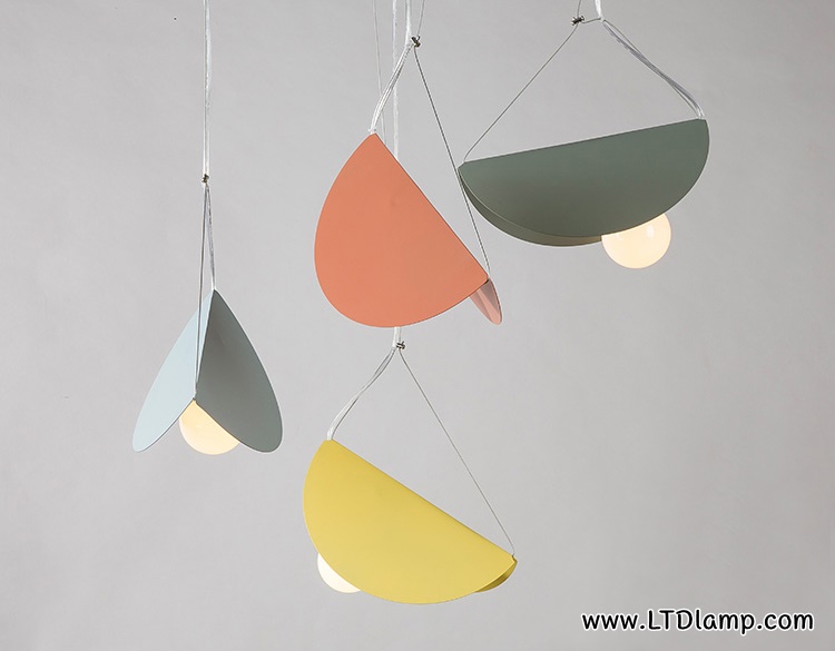 โคมไฟโมเดิร์น, Modern lampหลากสี
