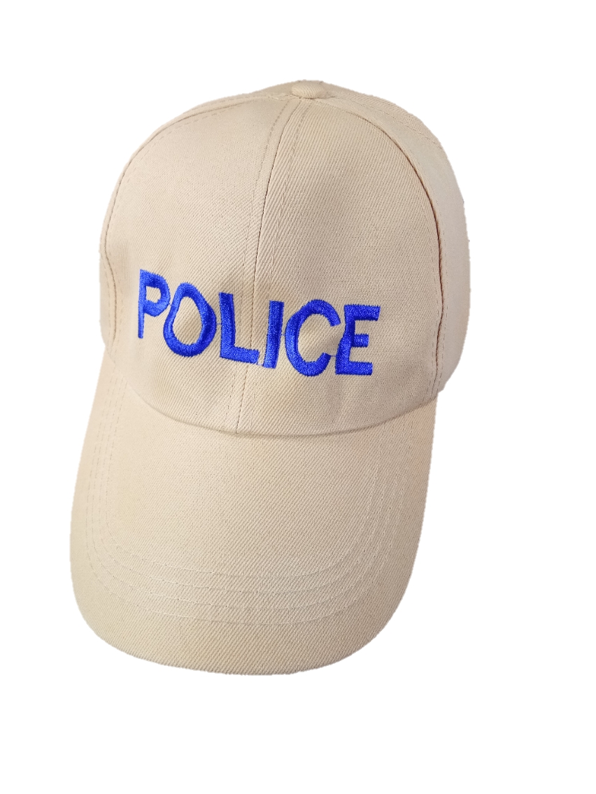 หมวกแก๊บสีปักPOLICE