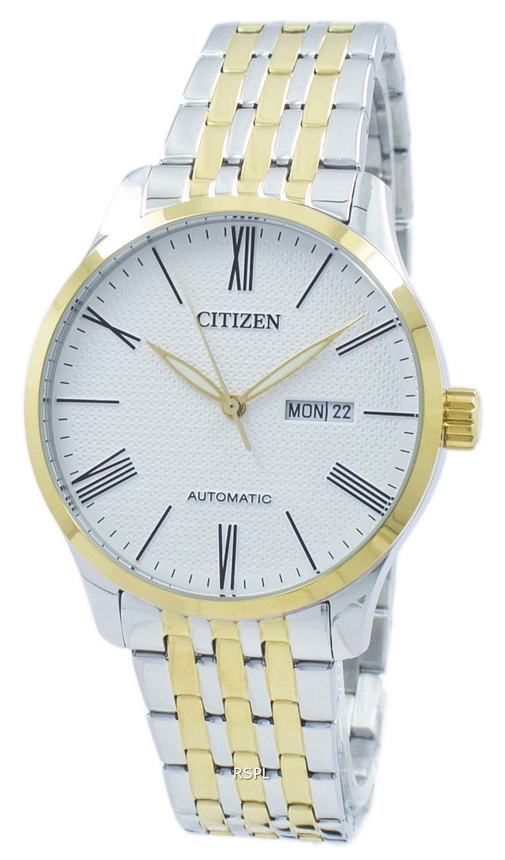Citizen Men's NH8354-58A Silver Stainless-Steel Japanese Automatic Dress Watch