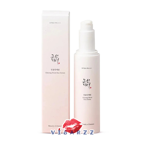 Beauty of Joseon Ginseng Moist Sun Serum SPF50+ PA++++ 50mL ครีมกันแดดออร์แกนิคเนื้อเซรั่ม BOJ เนื้อบางเบาซึมไว ไม่เป็นคราบ กันได้ทั้ง UVA และ UVB